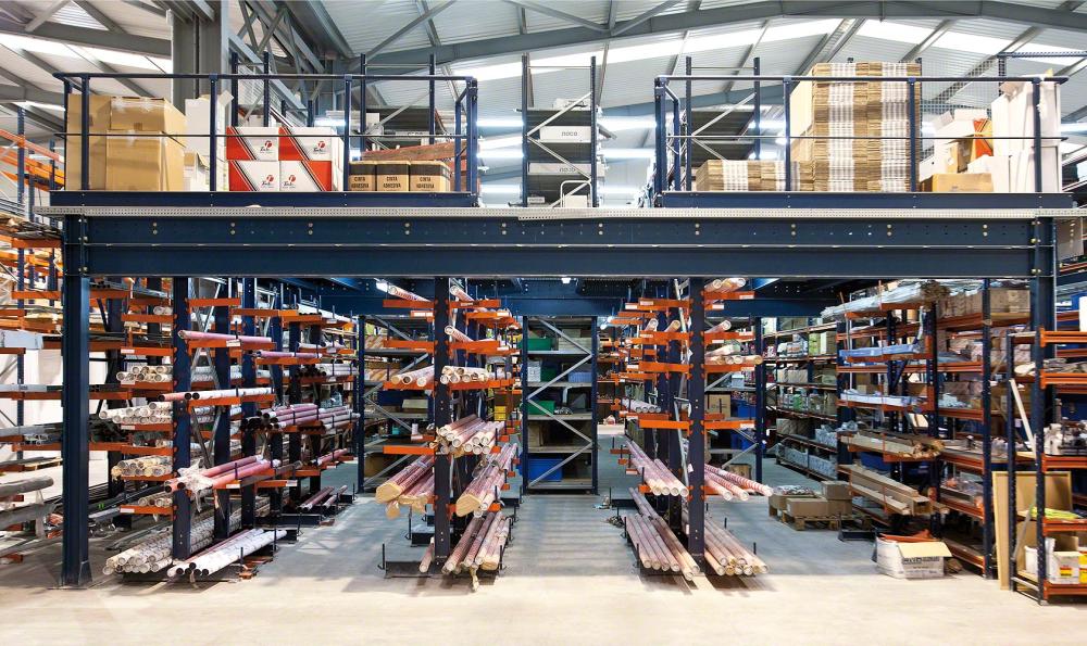 Mezzanine industrial
