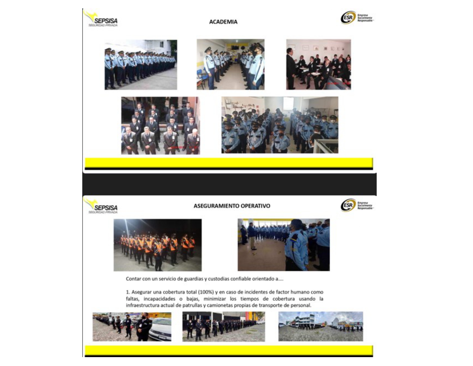 SI OCEAN SERVICE S DE RL DE CV  - SEPSISA SEGURIDAD PRIVADA