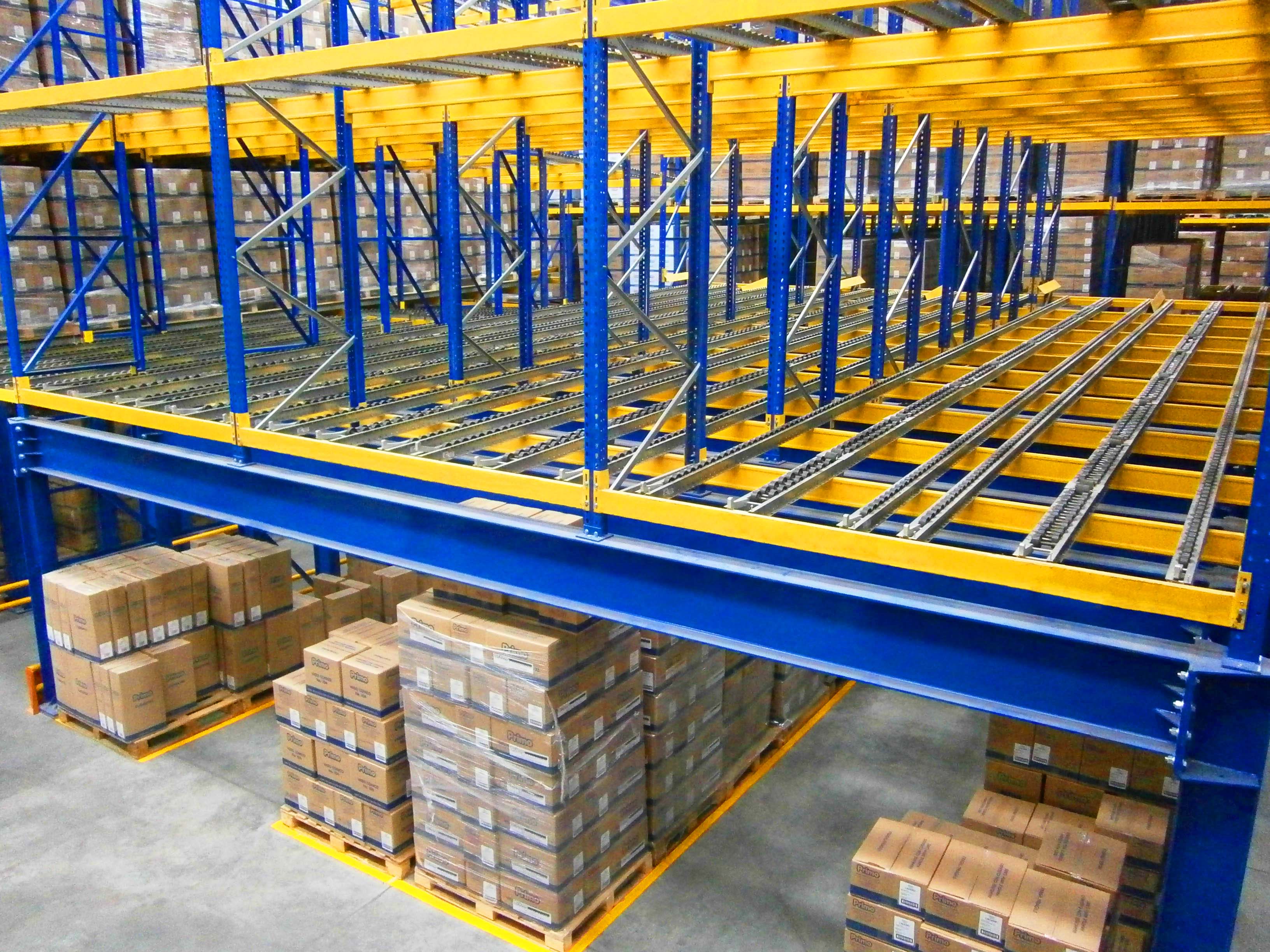 Sistema Dinámico: Pallet FlowSistema Reverse Flow