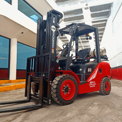 LPG Dual Fuel Pneumatic Tire Forklift