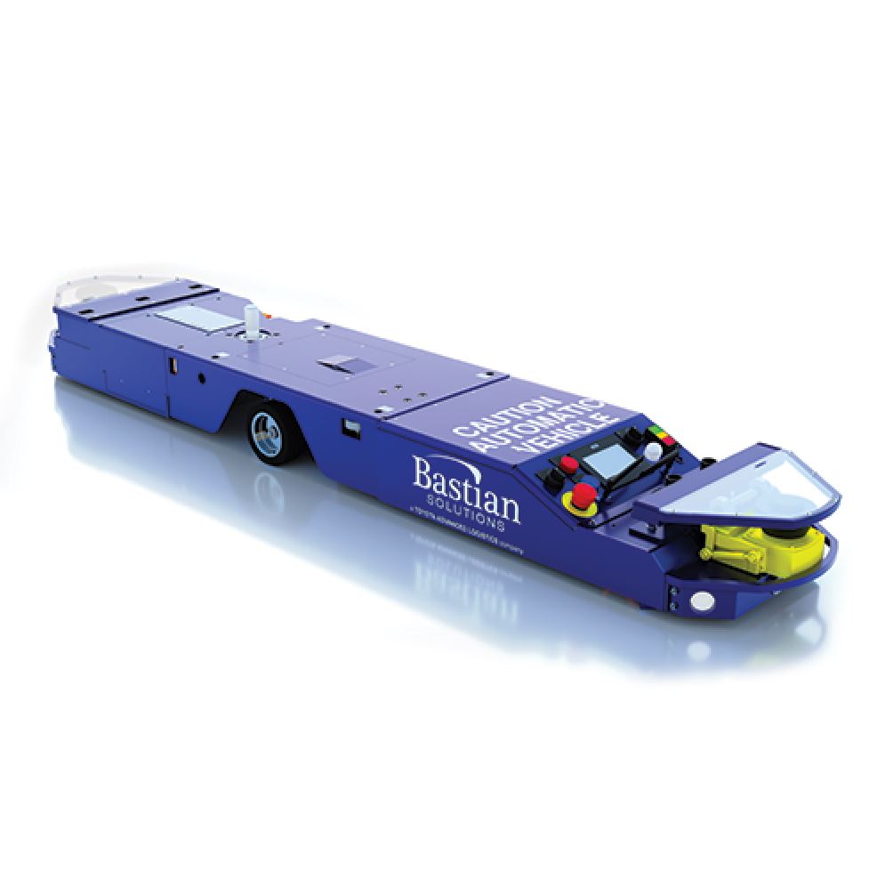 M10 Tug Autonomous Vehicle with Natural Features Navigation