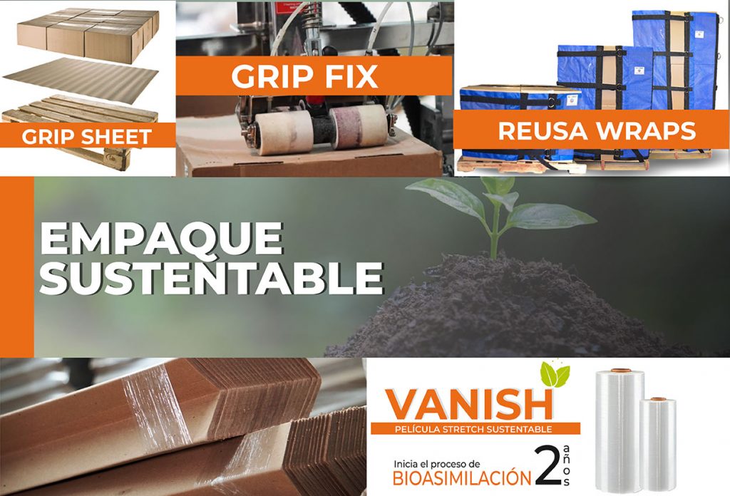 Cuatro soluciones de empaque 100% sustentables